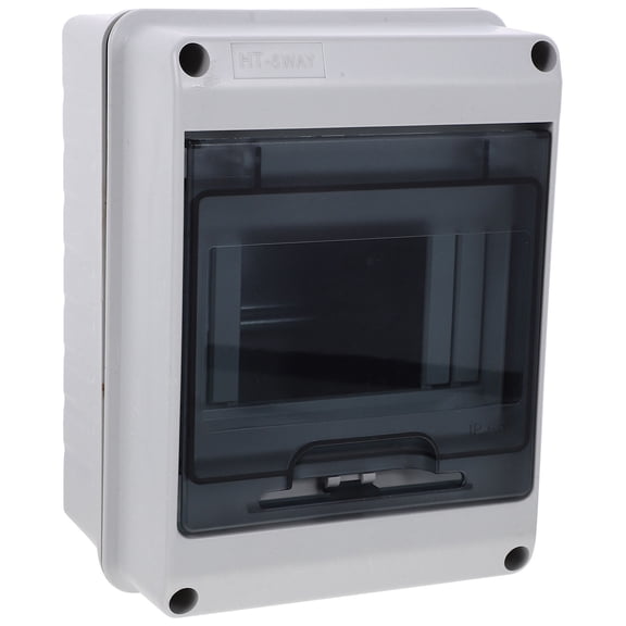 MOKKHNB Electrical Distribution Box Grey Plastic Waterproof with Sturdy Durable Material