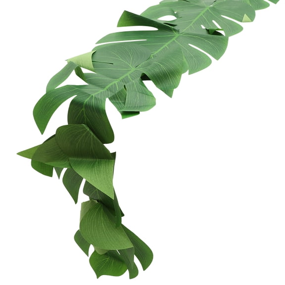 MOKKHNB Elegant Palm Leaf Table Cloth for Party Use and Household Dining Table Ornament