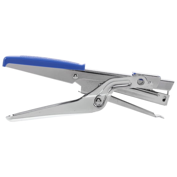 MOKKHNB Ergonomic Blue Plier Stapler for Home Use Easy Squeeze Handheld