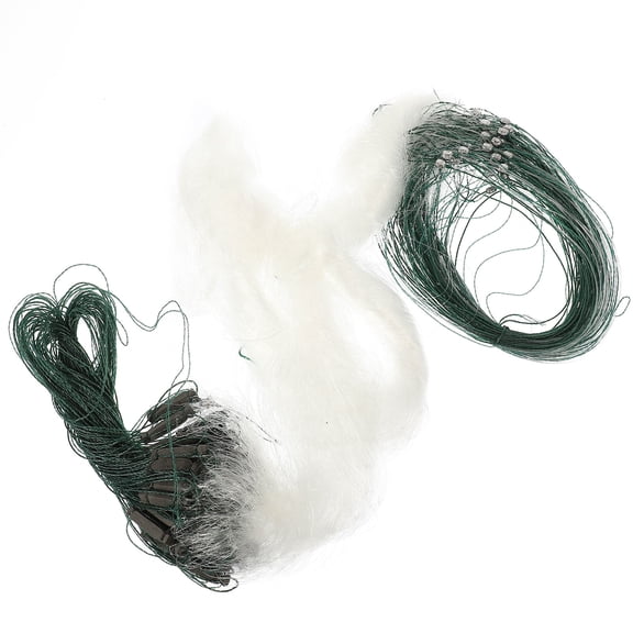 MOKKHNB Transparent Nylon Fishing Gill Net in Assorted Colors for Effective Fish Catching