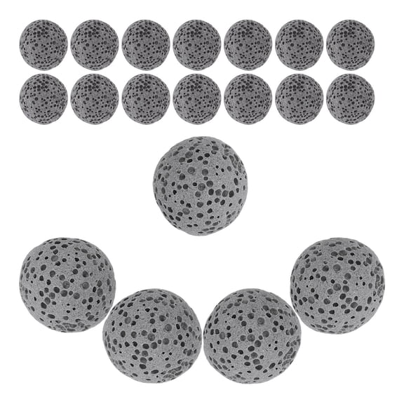 MOKKHNB Grey Natural Volcanic Diffuser Stones for Home, Stress Relief, Air Freshening, Decor