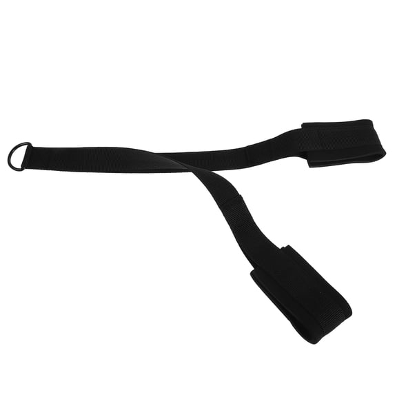 MOKKHNB Adjustable Black Gym Cable Strap for Tricep Rope, Bicep Curl & Strength Training Workouts