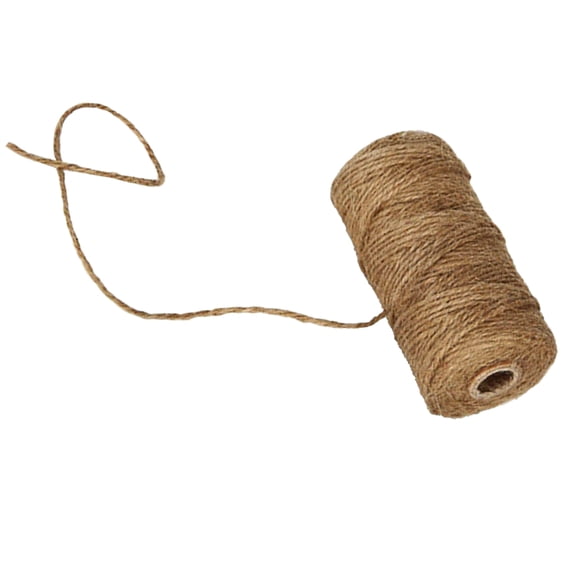 MOKKHNB Vintage Jute Twine Rope for Crafts, Decorating, Wrapping, Party Use and Projects