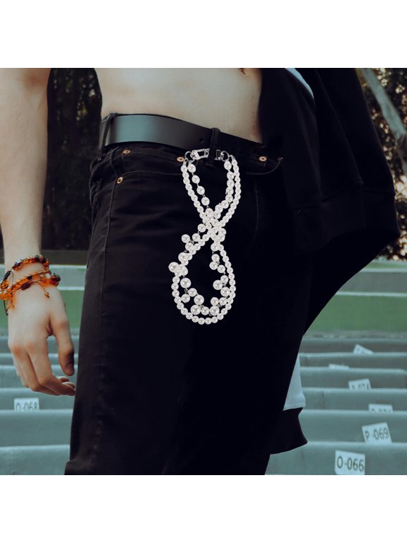 Hip Hop Jean Chain Fashion Wallet Chain Accessory with Comfortable Fit