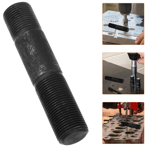 MOKKHNB Hydraulic Punch Driver Kit with Bars and Dies Manual Knockout Hole Cutter for Metal Sheets