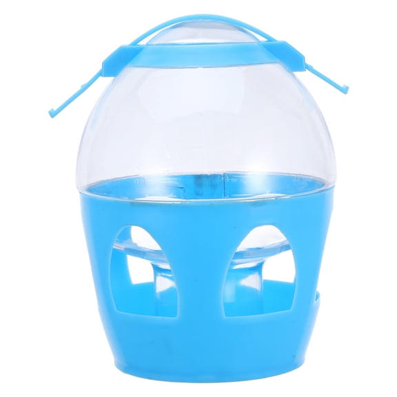MOKKHNB Indoor Bird Water Feeder PVC Material Sturdy Water Container for Cage and Garden Use