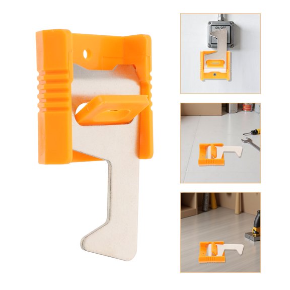 MOKKHNB Industrial Electrical Switch Lockout Device Yellow for Electrical Cabinets and Distribution Panels