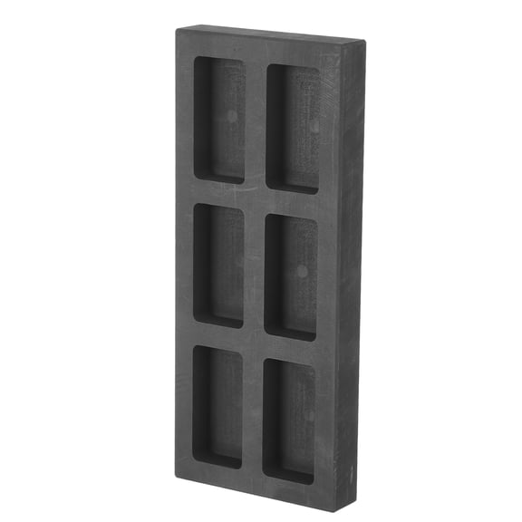 MOKKHNB Graphite Casting Mould, Durable and Precise, Ideal for Plated Gold, Plated Silver, Copper, Aluminum, Home Use