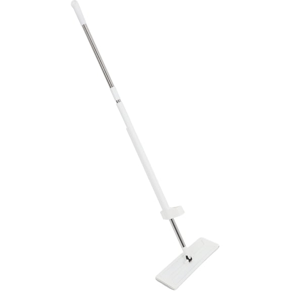 MOKKHNB Industrial Grade White Floor Sweeper Mop with Rotatable Adjustable Mop Head