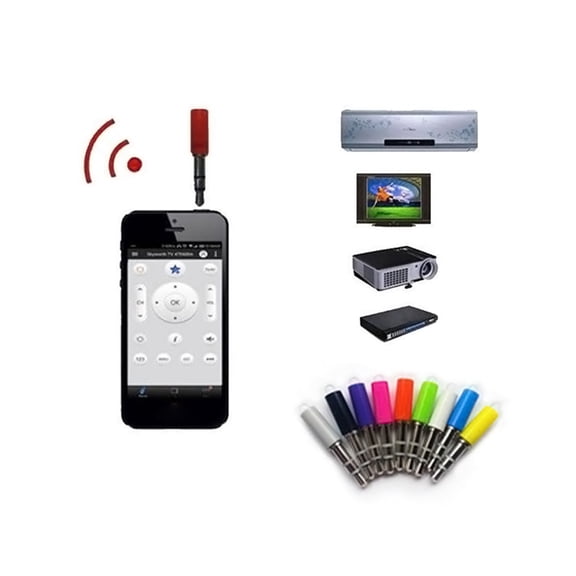 MOKKHNB Ir Remote Control for Phone Use Compatible with Multiple Ir Appliances and Easy Setup