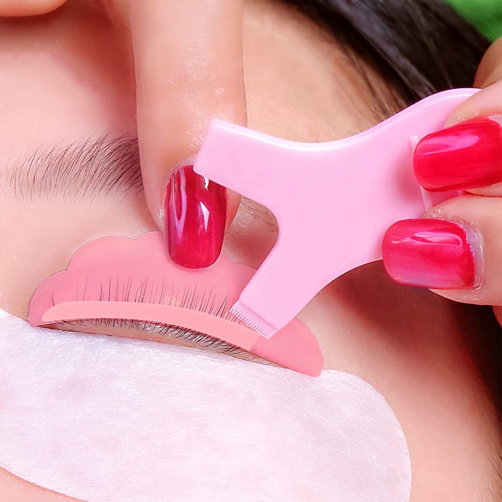 MOKKHNB Lash Lifting Supplies, 12 Pairs Silicone Eyelash Lift Pads ...