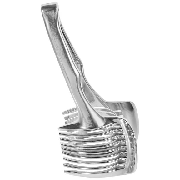 MOKKHNB Lemon Cutter Slicer Silver Aluminum Alloy Kitchen Tool 1Pack