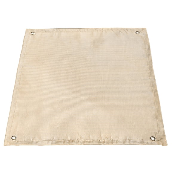 MOKKHNB Light Yellow Fireproof Blanket Fiberglass Mat for Baking and Camping Safety