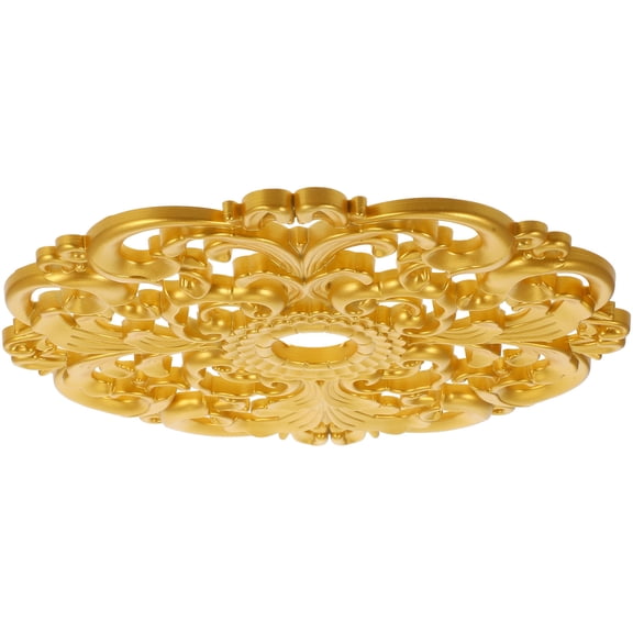 MOKKHNB Lighting Ceiling Medallion Ring Golden Material for Home and Business Decor
