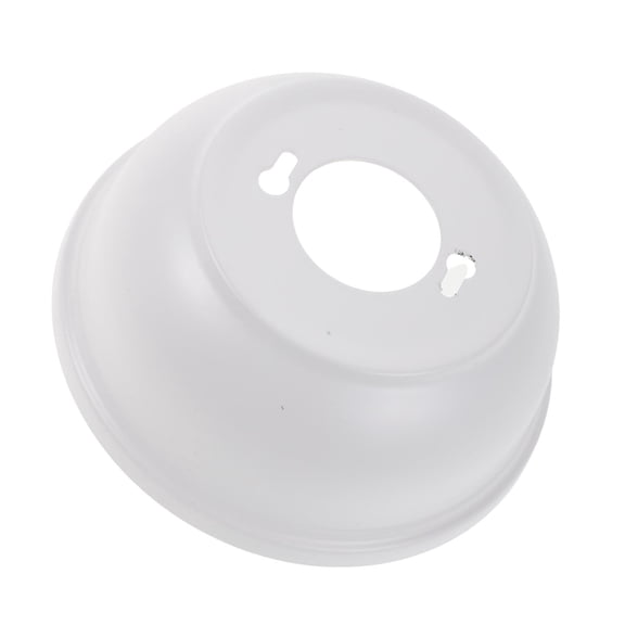 MOKKHNB White Metal Ceiling Fan Canopy Cover, Hidden Mount Replacement Plate for Indoor Home Light Fixture Trim