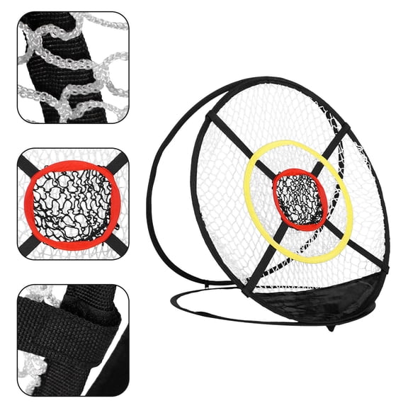 MOKKHNB Portable Golf Basket with Polyester Net for Outdoor Disc Golf Practice and Training Sessions