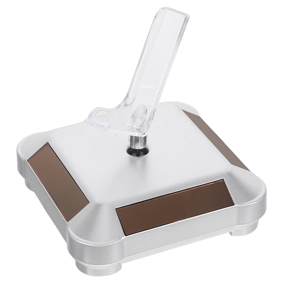 MOKKHNB Automatic Rotating Display Stand with Plated for Watches, Phones, Glasses - Multipurpose Showcase