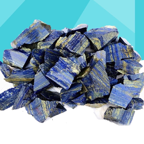 MOKKHNB Natural Dark Blue Crystal Gravel for DIY Decoration Durable Eco Friendly Mineral Stones