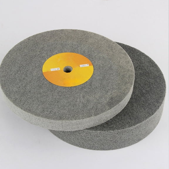 MOKKHNB Nylon Buffer Polishing Wheel Grey Color for Fine Polishing of Metal Surfaces