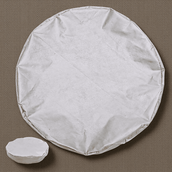 MOKKHNB Outdoor Grey Waterproof Bucket Cover for Water Barrels with All Around Element Protection