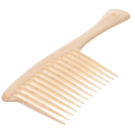 MOKKHNB Plastic Wide-Tooth Comb for Haircare and Styling Hair Pulling and Breakage