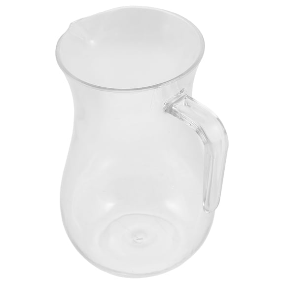 MOKKHNB Clear Plastic Wine Pitcher with Handle, Beverage Server for Wine, Parties, and Entertaining