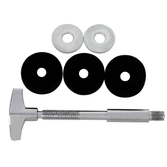 MOKKHNB Plated Silver Drum Set Cymbal Screw Smooth Polished Surface Strong Stable Performance