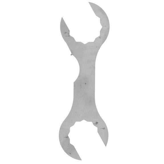 MOKKHNB Plated Silver Multi Function Faucet Spanner Wrench Tool for Beer Tap Tower Assembly