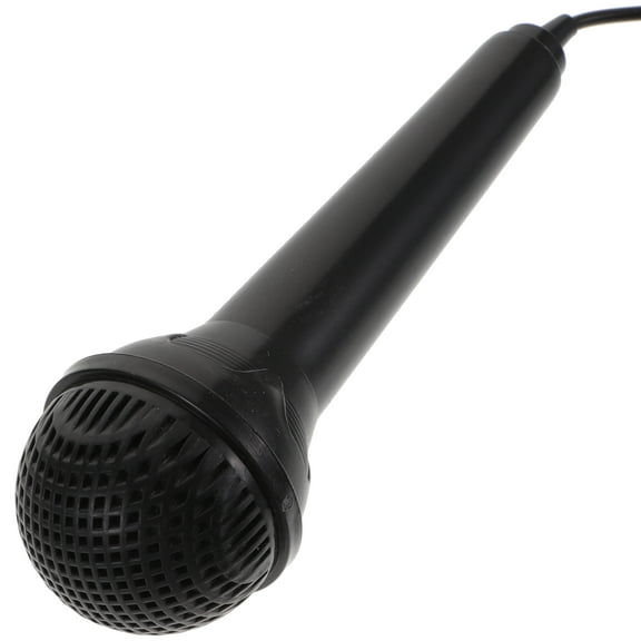 MOKKHNB Play Microphone Kids Electronic Keyboard Microphone Black Plastic Portable Connect to Electronic Keyboard 1Pcs