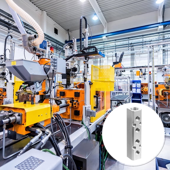 MOKKHNB Quick Connect Aluminum Air Manifold Block for Wide Air Tool Applications