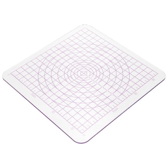 MOKKHNB Clear Polymer Clay Rolling Board - Crafting and Sculpting Tool for Art Projects and Creations