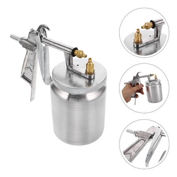 MOKKHNB Portable Air Compressor Paint Sprayer for Indoor and Outdoor Home Painting Projects