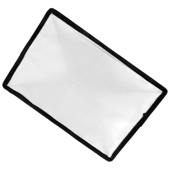MOKKHNB Portable Camera Flash Softbox in Black, Lightweight, Easy to Install, Provides Natural Lighting, Universal Compatibility