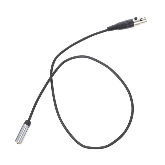 MOKKHNB Practical Black Audio Adapter Cable for Video Camera and Audio Player Connection