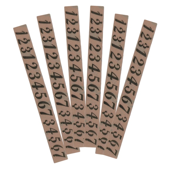 MOKKHNB Practical Tongue Drum Stickers Multi Color Lightweight Removable Scale Decals