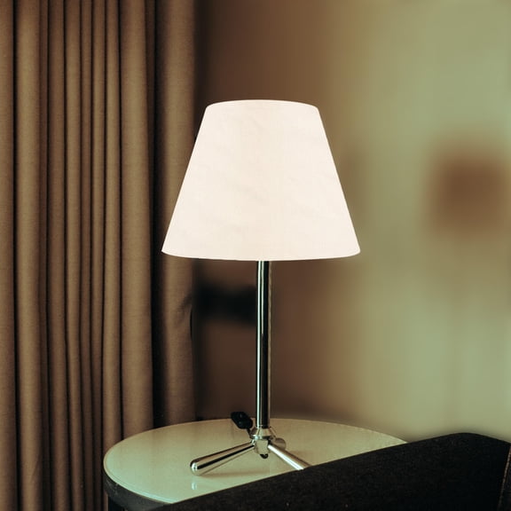 MOKKHNB Pre-Cut White Lamp Shade Fabric Material for Easy Lampshade Making and Home Decoration