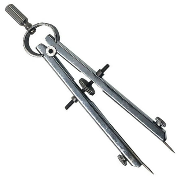 MOKKHNB Professional Stainless Steel Compass for Circle Drawing Geometry Art and Drafting Tasks