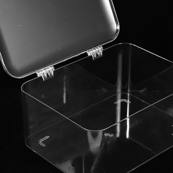MOKKHNB Ps Material Transparent Storage Container for Dinnerware and Beverage Cup Storage