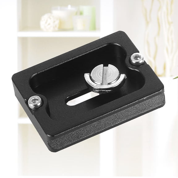 MOKKHNB Camera QR Plate Quick Release Plate Black Rubber 1Set