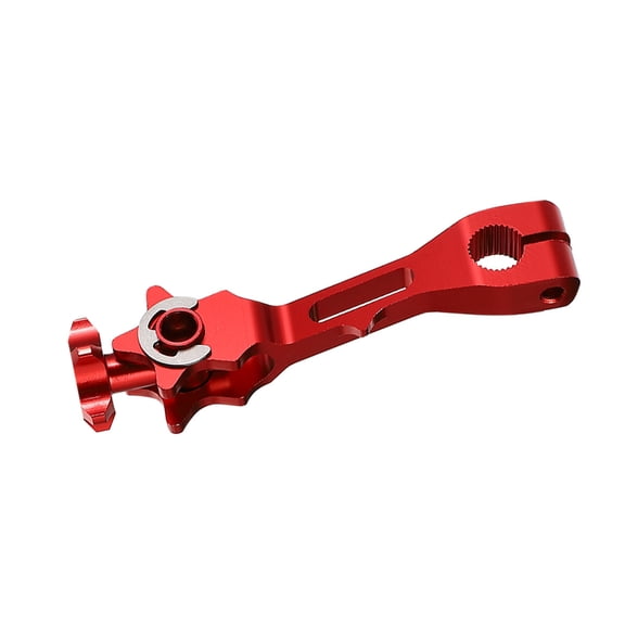 MOKKHNB Motorcycle Brake Rocker Arm Red Aluminum Alloy 1Pack