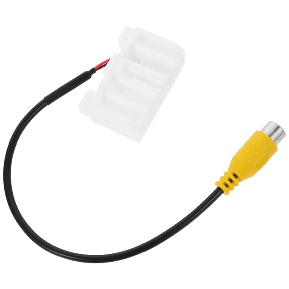 MOKKHNB Rear View Camera Adapter Wire for Car Featuring Sturdy Plastic Build and Convenient Use
