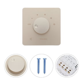 MOKKHNB Golden Recessed Audio Volume Control Panel for Home Stereo Speaker System Installation