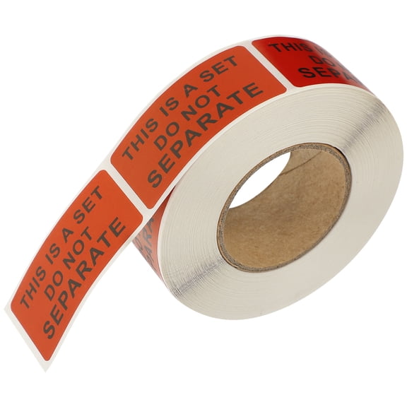 MOKKHNB Red Warning Stickers Shipping Labels Strong Adhesion for Package Security