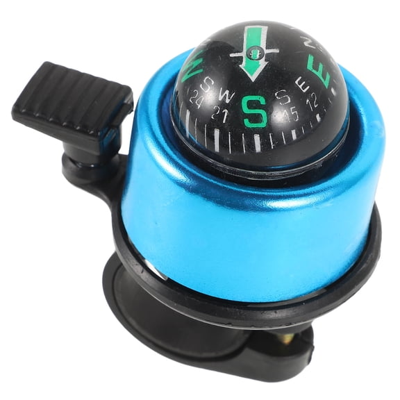 MOKKHNB Round Bike Ring Bell Blue Aluminium Alloy for Mountain Biking 1Pack