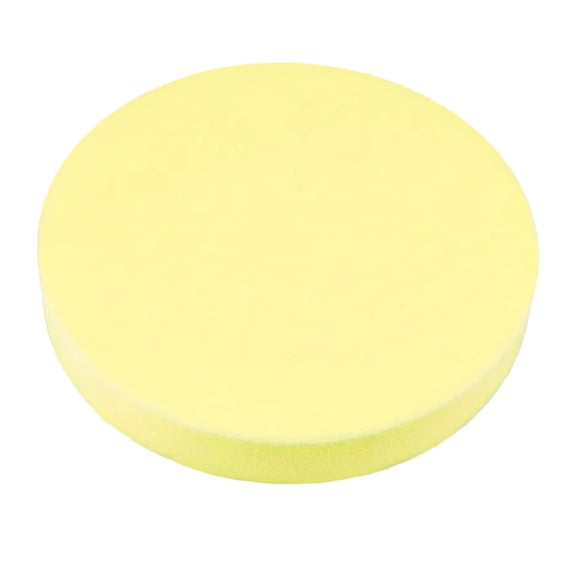 MOKKHNB Round Pottery Sponge Light Yellow Comfortable Design Sponge for Painting and Craft Use