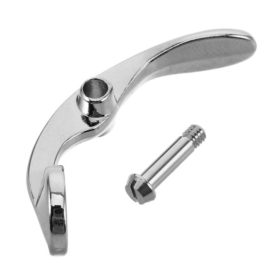 MOKKHNB Silver Water Key Assembly for Trumpet Valve Repair Easy Install Wind Instrument Accessory