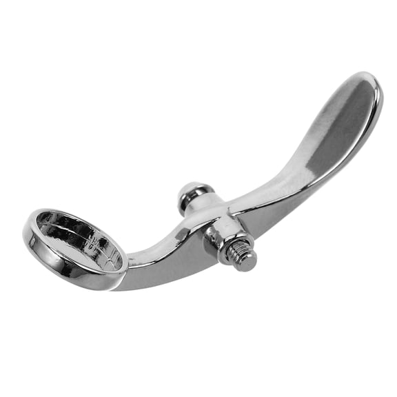 MOKKHNB Silver Water Key Assembly for Trumpet Valve Repair Easy Install Wind Instrument Accessory