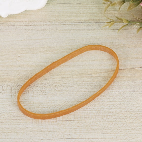 MOKKHNB Small Rubber Band for Furniture Wrapping Daily Life Brown 260Psc