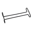 Metal Wine Rack Storage MOKKHNB Smooth Edged Black Metal Wine Glass Storage Rack for Home Use ...