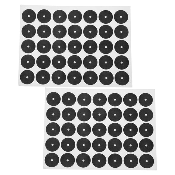 MOKKHNB 2 Sheets Billiard Table Marker Patches, Self Adhesive Spot Decals